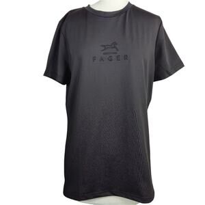 Fager IDA Short Sleeve T-Shirt Black Size XXL